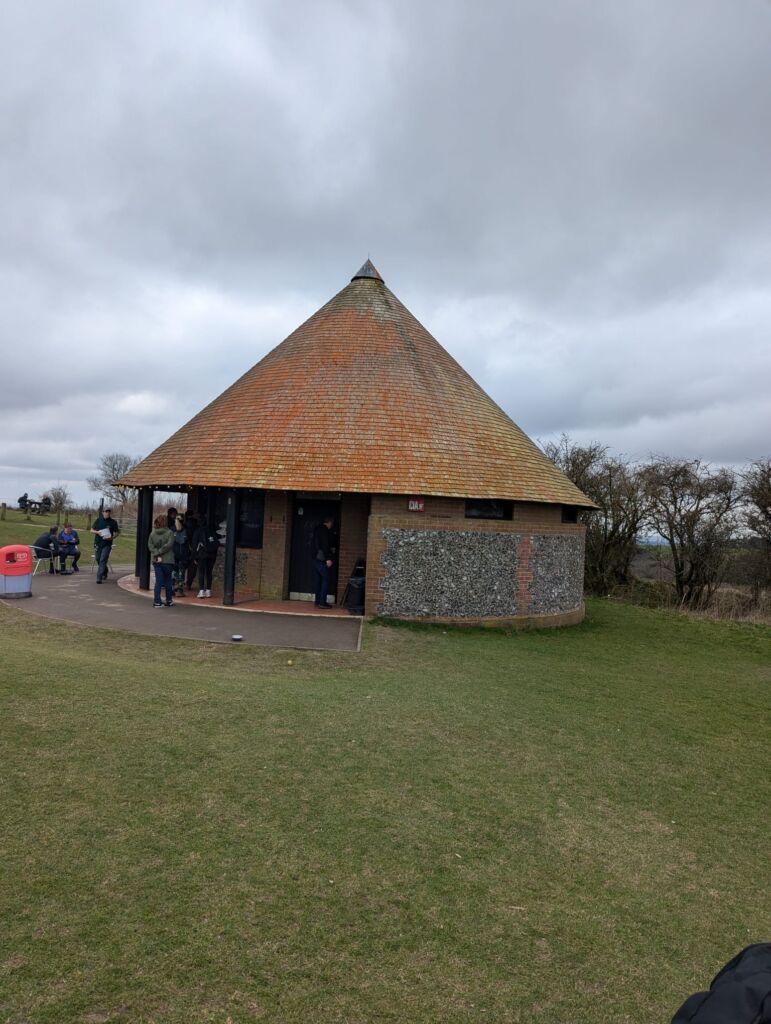 Having a pit stop at buster nature reserve.